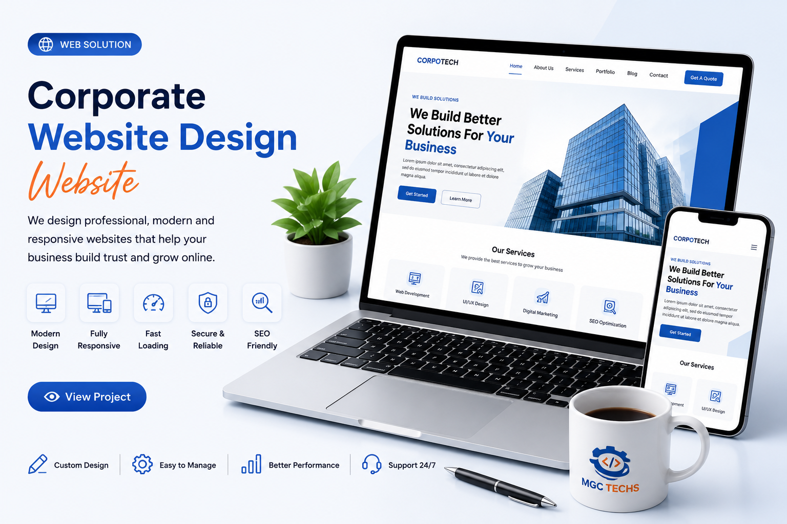 Corporate Website Design